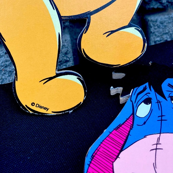 Winnie the Pooh and Friends Wooden Wall Cut Outs - Picture 3 of 3